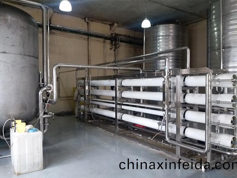 廣東某某酒廠30m3ph純水係統