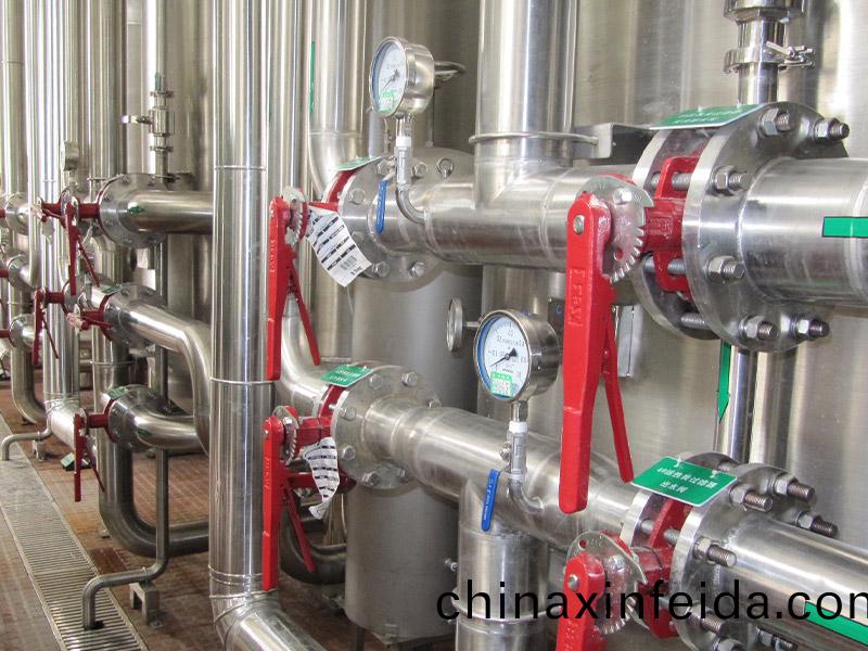 飲料廠20m3ph純水(shui)係(xi)統