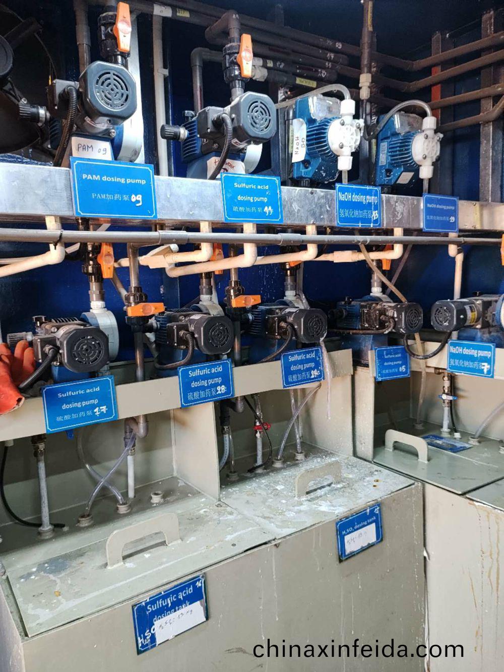 阿爾及利亞132t電鍍廢水