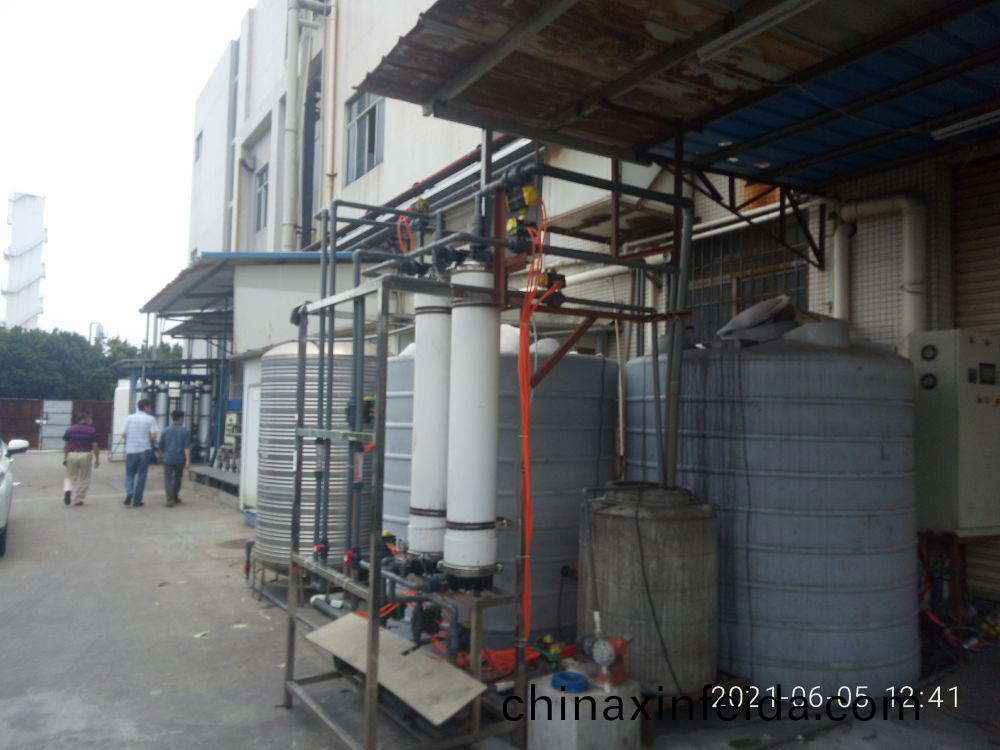 彿山市某(mou)某(mou)電子股份有限公司廢水(shui)站