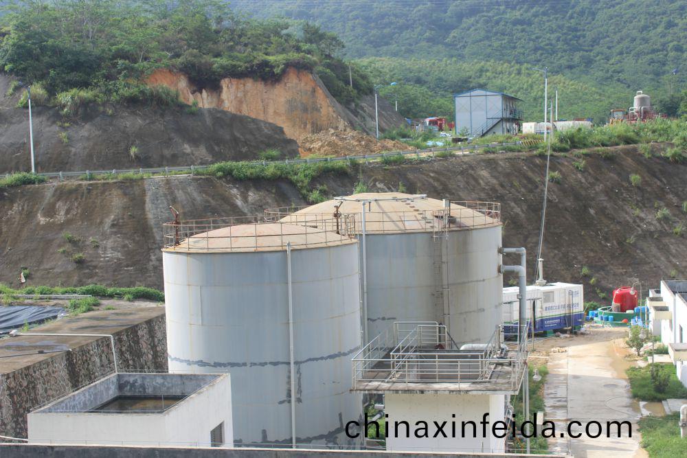 惠東縣某某100噸垃圾滲(shen)瀝液(ye)工程(cheng)