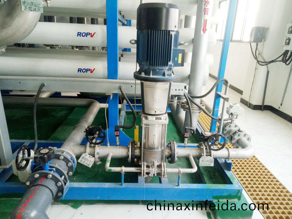 江門某(mou)某能源股份有限公司250m3ph除鹽水係統