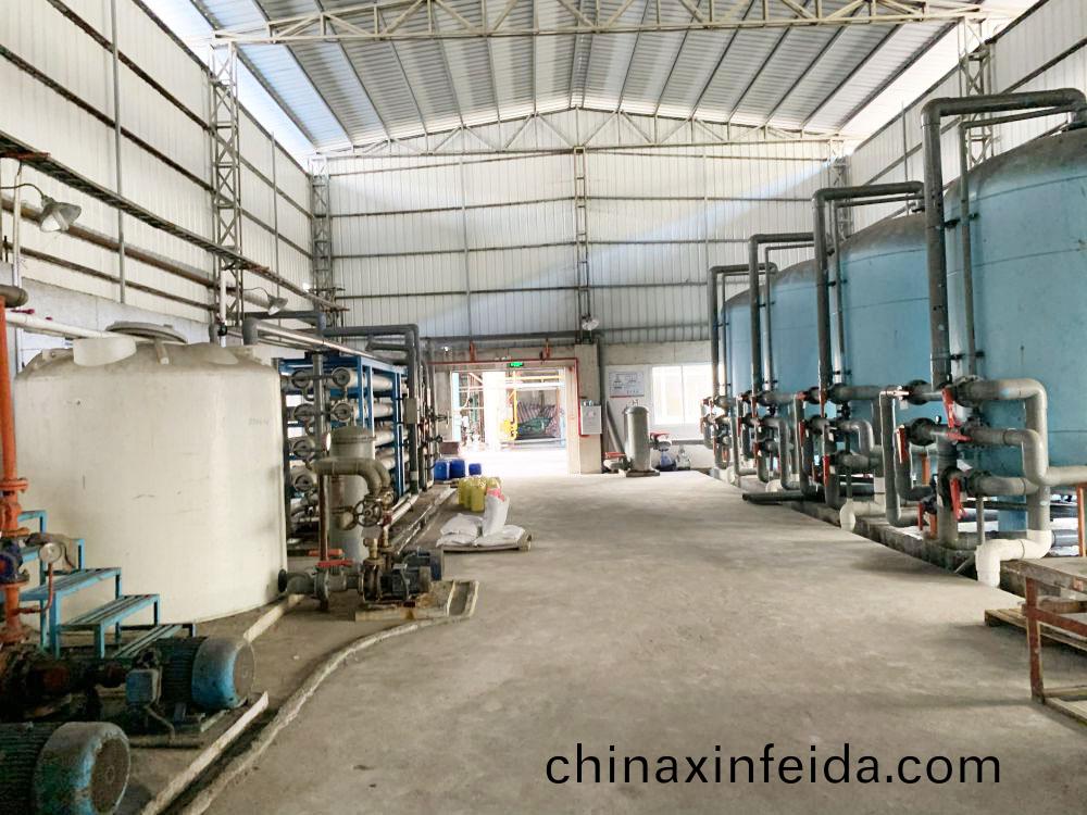 槑(mei)州某某紙業(ye)80m3ph除鹽水係統現場圖片