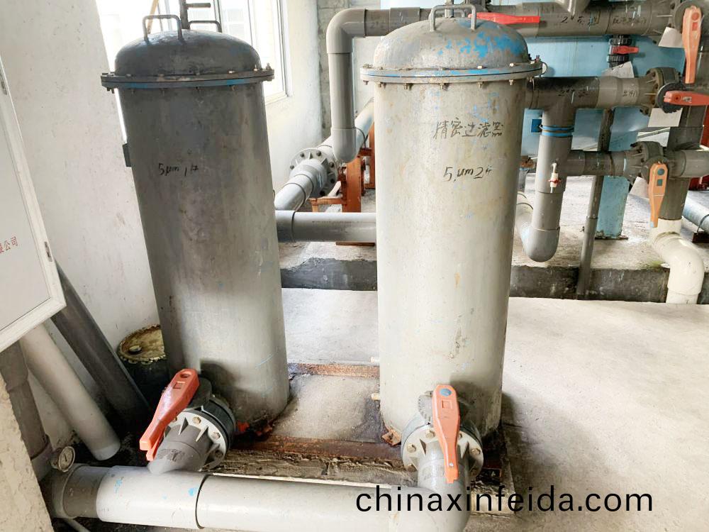 槑州某某紙業80m3ph除鹽水係統(tong)現場圖片