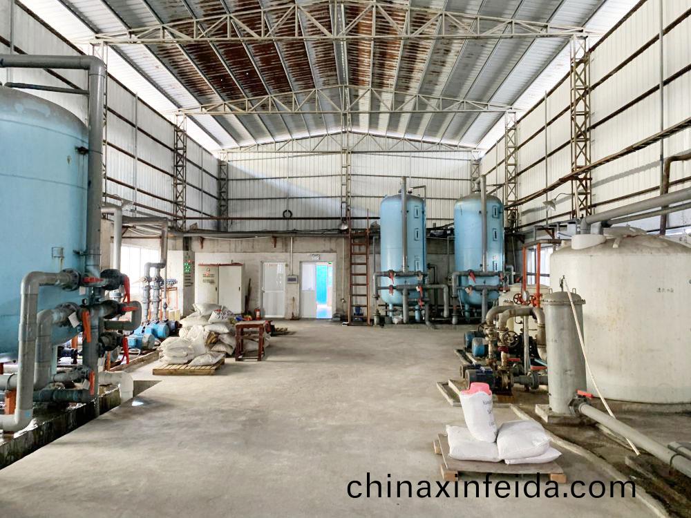 槑州某(mou)某紙業80m3ph除鹽水係統現場圖片