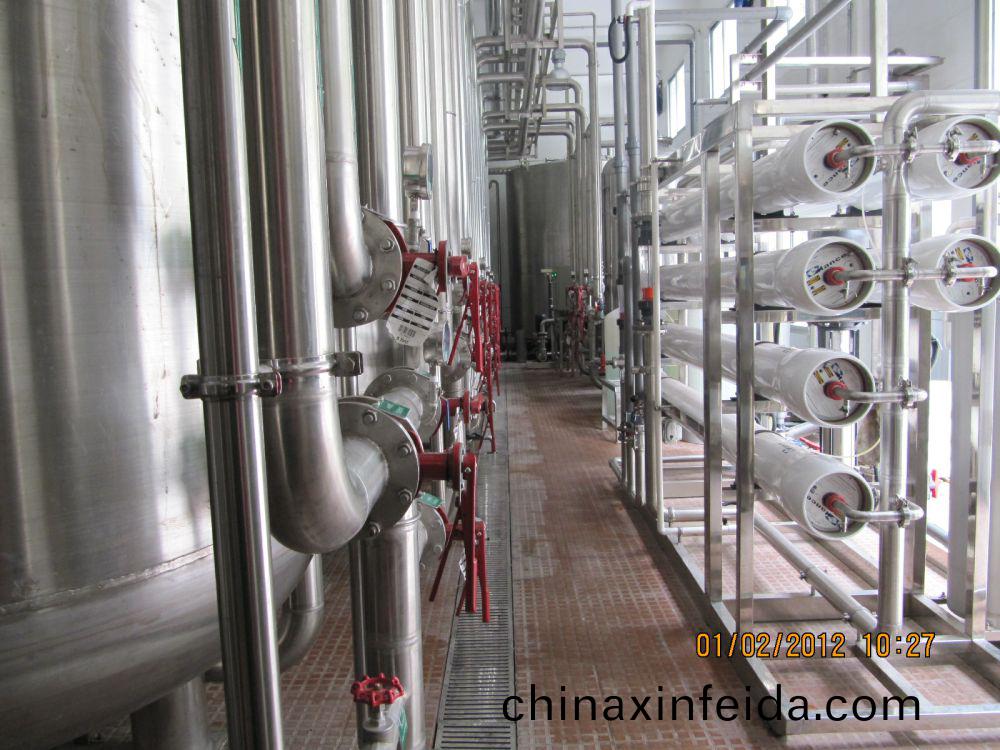 飲料廠20m3ph純水係統