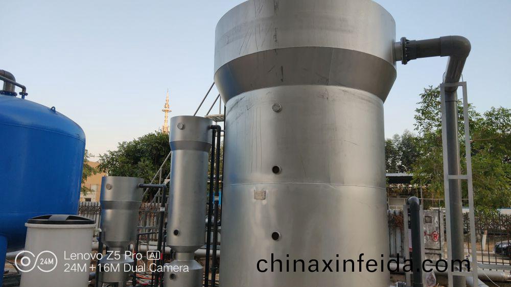 廣東某某紡織100噸輭化水工程