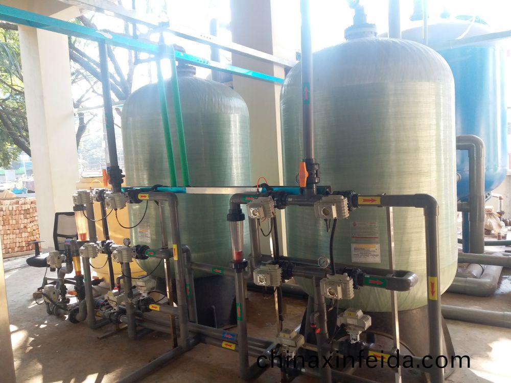 孟加拉國(guo)60m3ph輭化(hua)水工程