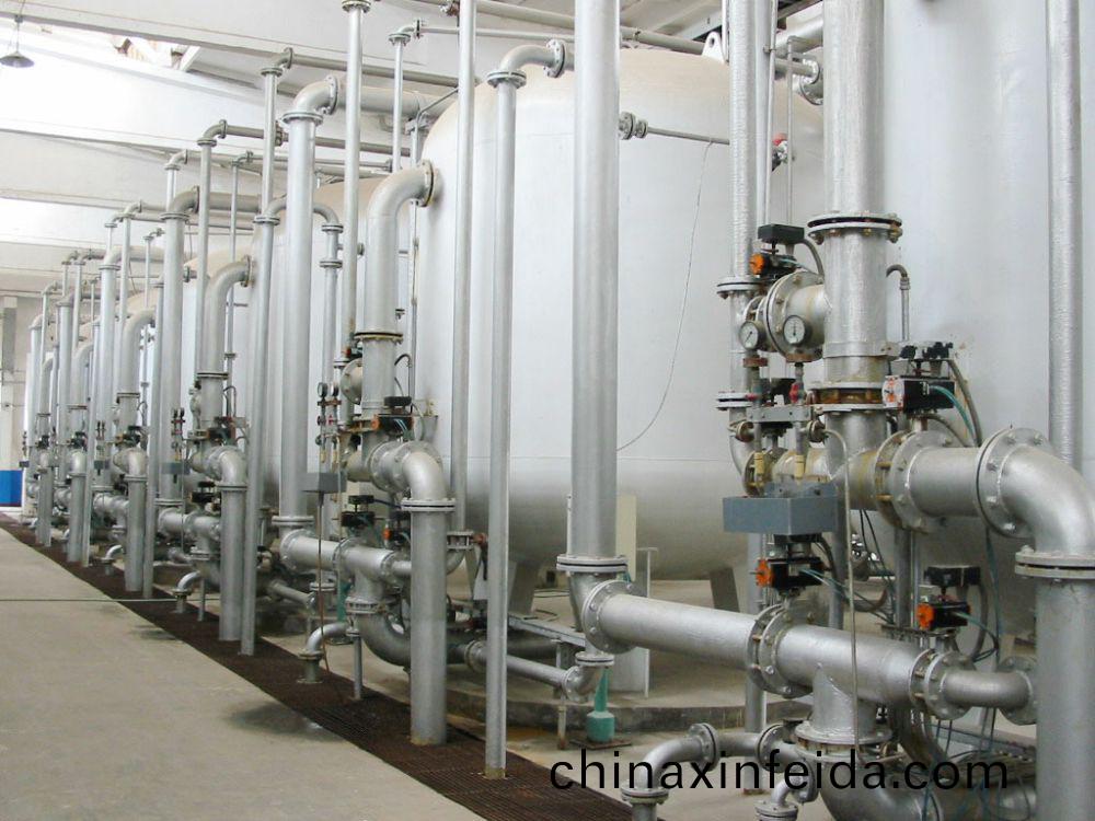 機械過濾+活性炭過(guo)濾(lv)