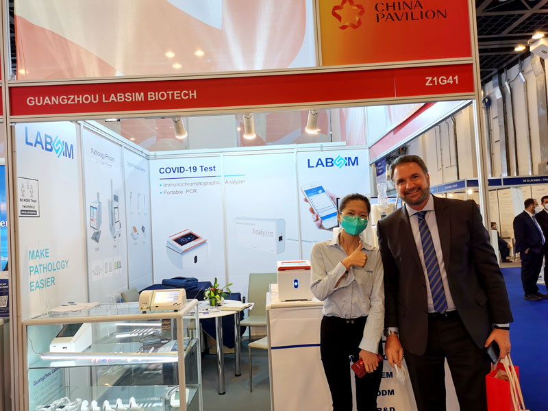 【展會(hui)迴顧】藍勃生物精綵亮相2022 MEDLAB Middle East